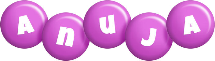 Anuja candy-purple logo