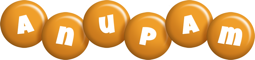 Anupam candy-orange logo