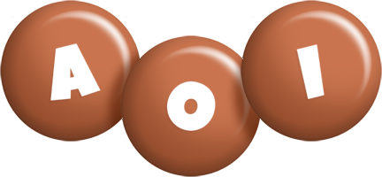 Aoi candy-brown logo