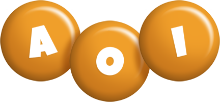 Aoi candy-orange logo