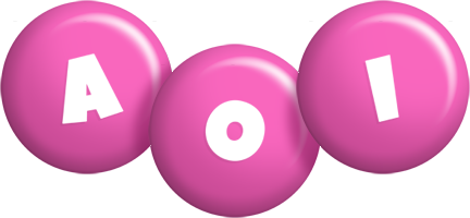 Aoi candy-pink logo