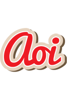 Aoi chocolate logo