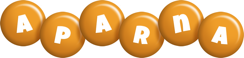 Aparna candy-orange logo