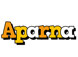 Aparna cartoon logo
