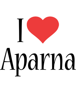 Aparna i-love logo