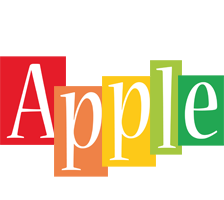 Apple colors logo