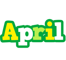 April soccer logo