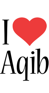 Aqib i-love logo