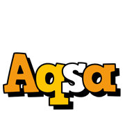 Aqsa cartoon logo