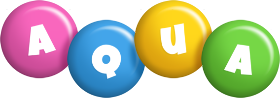 Aqua candy logo