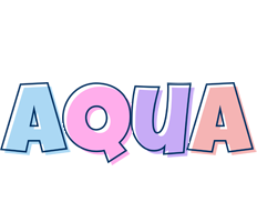 Aqua pastel logo
