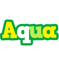 Aqua soccer logo