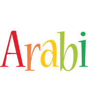 Arabi birthday logo