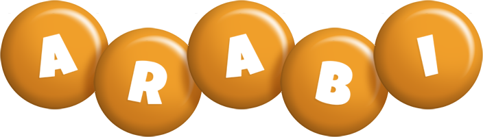Arabi candy-orange logo
