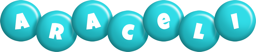 Araceli candy-azur logo
