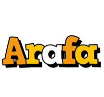 Arafa cartoon logo