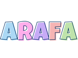 Arafa pastel logo
