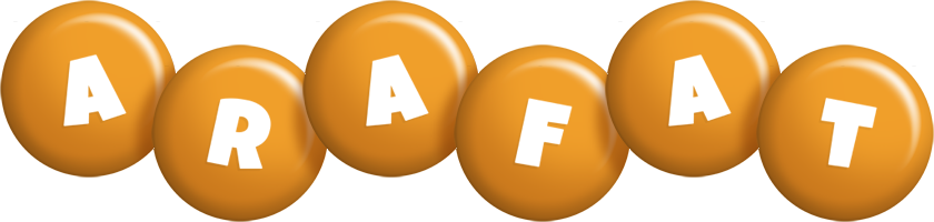 Arafat candy-orange logo
