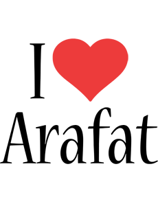 Arafat i-love logo