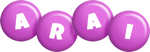 Arai candy-purple logo