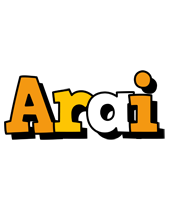 Arai cartoon logo