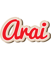 Arai chocolate logo