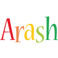 Arash birthday logo
