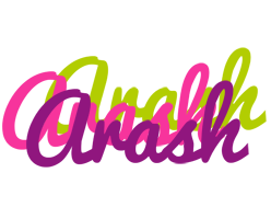 Arash flowers logo