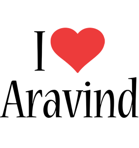 Aravind i-love logo