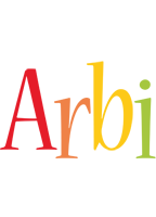 Arbi birthday logo