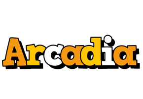 Arcadia cartoon logo