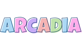 Arcadia pastel logo