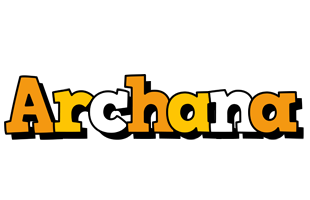 Archana cartoon logo