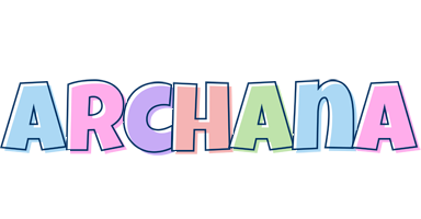 Archana pastel logo