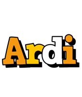 Ardi cartoon logo