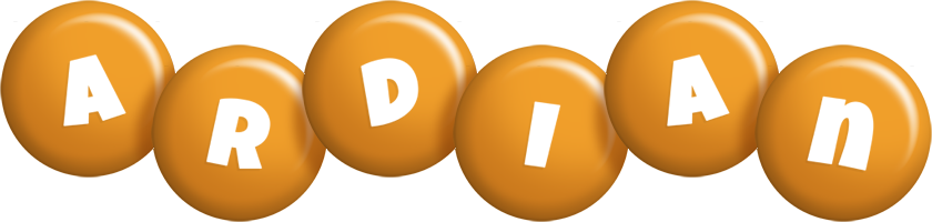 Ardian candy-orange logo