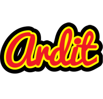 Ardit fireman logo