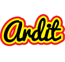 Ardit flaming logo