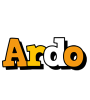 Ardo cartoon logo