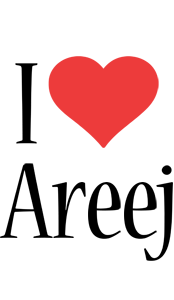 Areej i-love logo