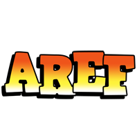 Aref sunset logo