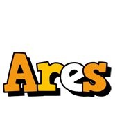 Ares cartoon logo