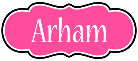 Arham invitation logo