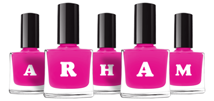 Arham nails logo