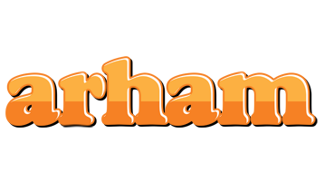 Arham orange logo