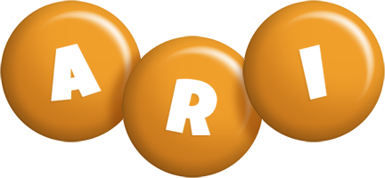 Ari candy-orange logo