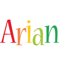 Arian birthday logo