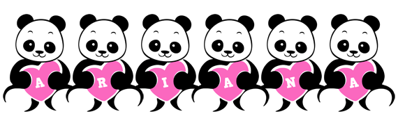 Ariana love-panda logo
