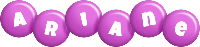 Ariane candy-purple logo