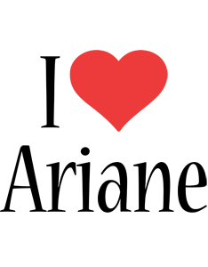 Ariane i-love logo